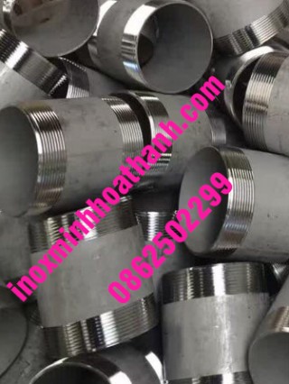 Piece 1 inch DN80 stainless steel threaded two non-90