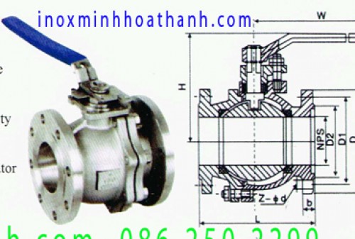304 stainless steel flanged ball valves Jinshun